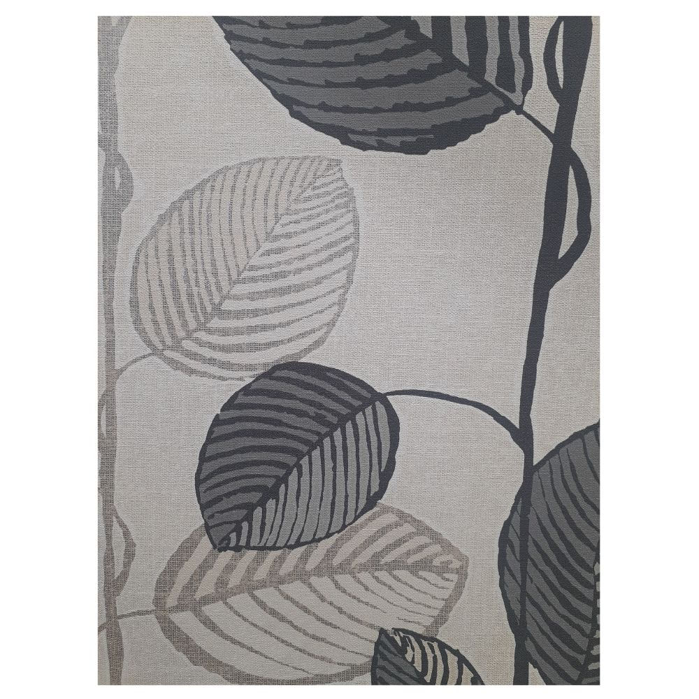 Papel De Parede Vinil Folhas Cinzas 0.50x10mt Sugestões