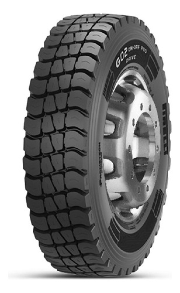 Pneu Aro 22.5 295/80R22.5 Prometeon by Pirelli G02 On-Off Pro Drive 152/148L TL