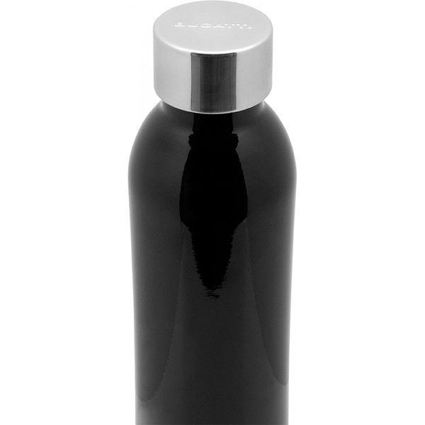 Encontraproduto.com.br - Garrafa Térmica Squeeze Academia 500ml Preta Twin Bugatti