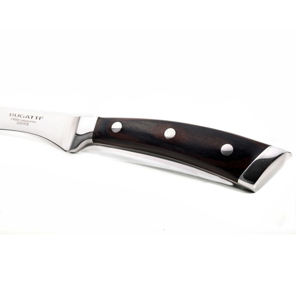 Encontraproduto.com.br - Faca Corte Chef Cozinha Aço Forjado Carne Pakka Bugatti
