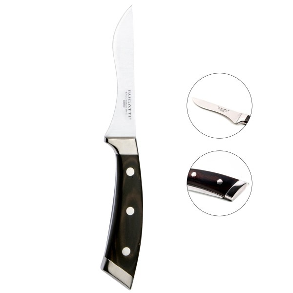 Encontraproduto.com.br - Faca Corte Chef Cozinha Aço Forjado Carne Pakka Bugatti