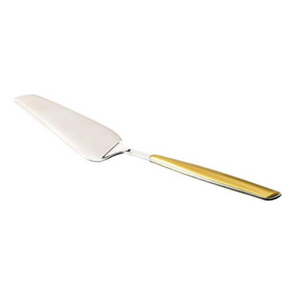 Espátula Bolo Pizza Multiuso Glamour Inox Dourada Bugatti