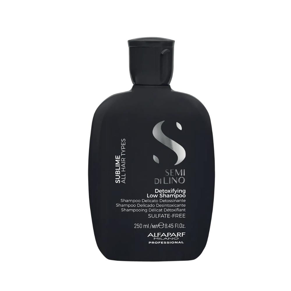 Encontraproduto.com.br - Alfaparf Semi di Lino Sublime Detoxifying Low Shampoo 250ml