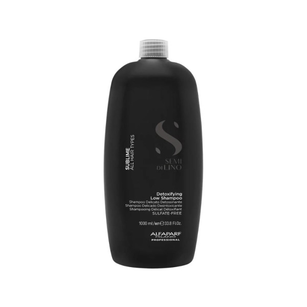 Encontraproduto.com.br - Alfaparf Semi di Lino Sublime Detoxifying Low Shampoo 1000ml