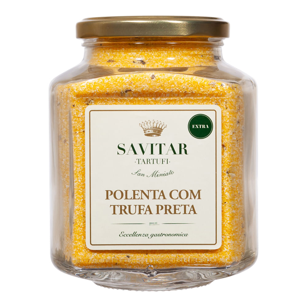 Encontraproduto.com.br - Polenta Com Trufa Preta Savitar 450g
