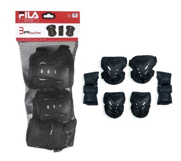 Conjunto de Proteção - Skates - Fila - Tamanho XP