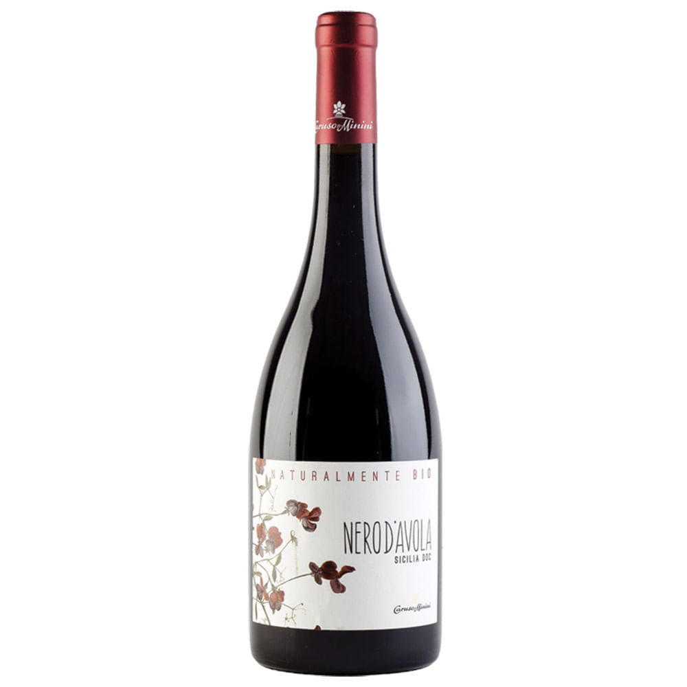 Vinho Italiano Naturalmente Bio Nero D Avola Tinto 750ml