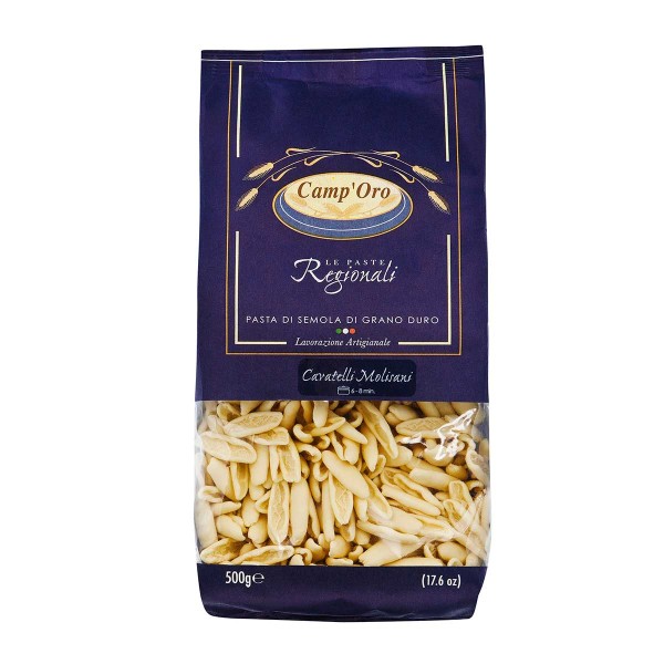 Encontraproduto.com.br - Macarrão Grano Duro CampOro Cavatelli 500 g