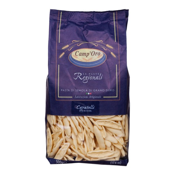 Encontraproduto.com.br - Macarrão Grano Duro CampOro Cavatelli 500 g