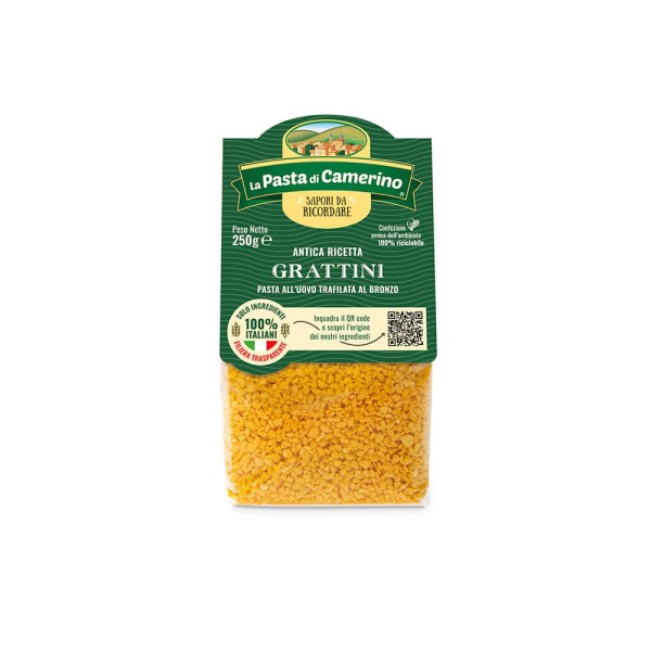 Macarrão de Sêmola Grattini La Pasta di Camerino 250g