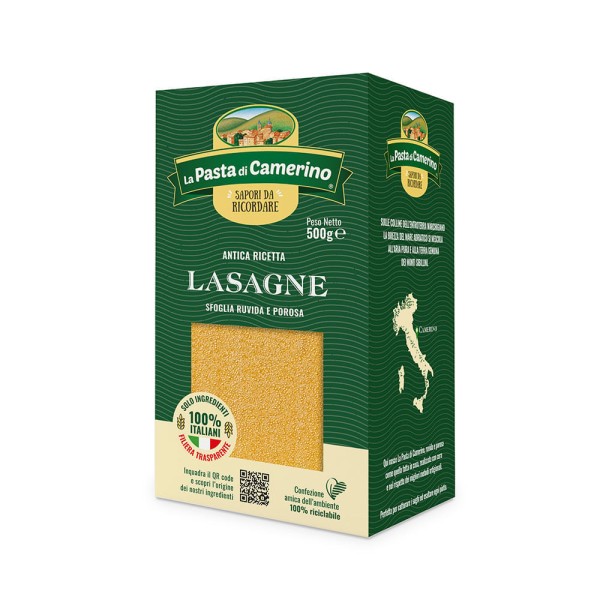 Macarrão de Sêmola Lasagne La Pasta di Camerino 500g