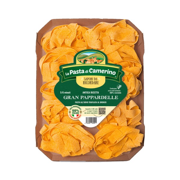 Encontraproduto.com.br - Macarrão de Sêmola Gran Pappardelle Com Ovos La Pasta Di Camerino 500g