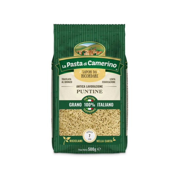 Macarrão de Sêmola Puntine La Pasta di Camerino 500g