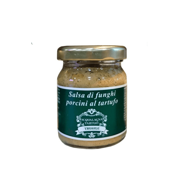 Encontraproduto.com.br - Salsa di Funghi Porcini al Tartufo – Creme de Funghi Porcini com Tartufo Acqualagna Tartufi 50g