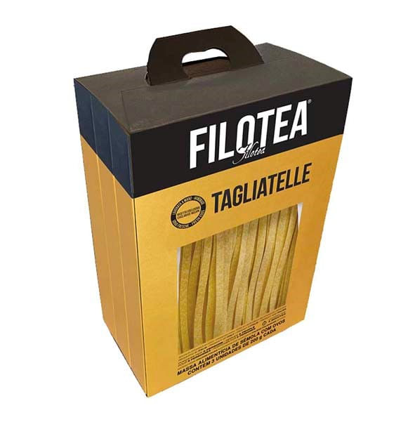 Massa Filotea Tagliatelle Caixa 3 Unidades 200g Cada