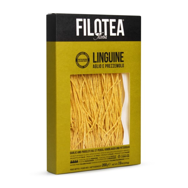 Massa Italiana Linguine Aglio e Prezzemolo Filotea 200g