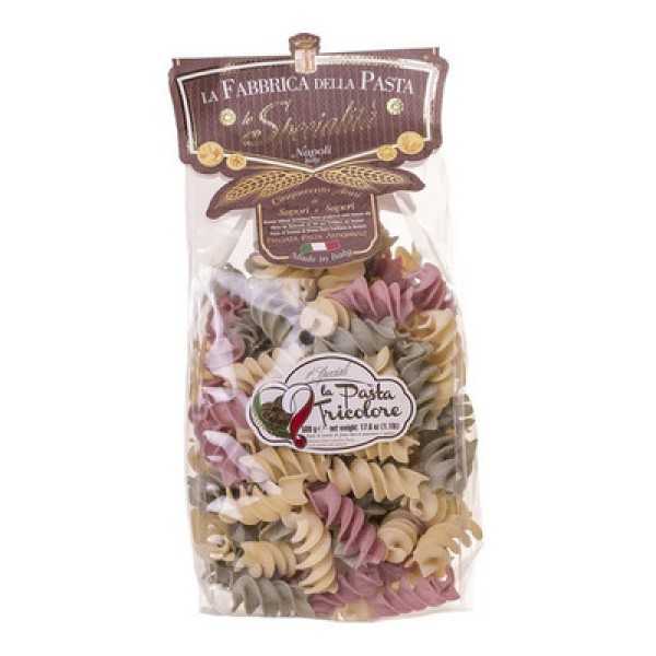 Massa Fusilloni Tricolore Gragnano 500 g