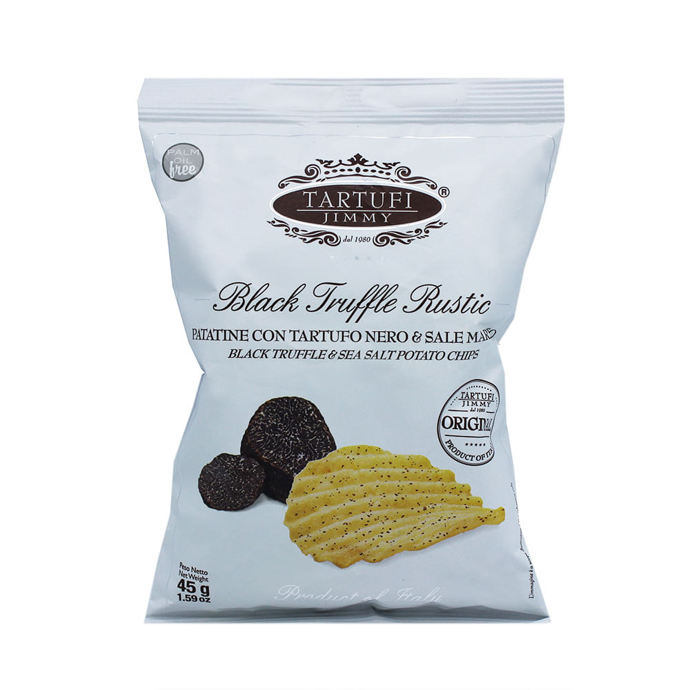 Chips Italiano Tartufi Jimmy Com Trufa Negra E Sal Marinho 45g