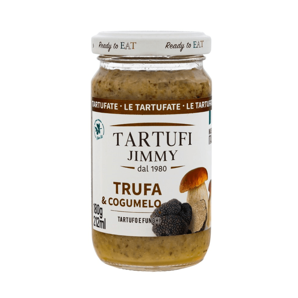 Molho Trufas Negras e Cogumelo Tartufi Jimmy 180g