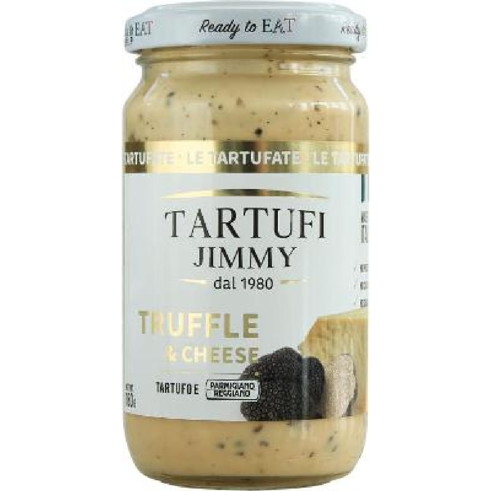 Molho Trufa e Queijo Tartufi Jimmy 180g