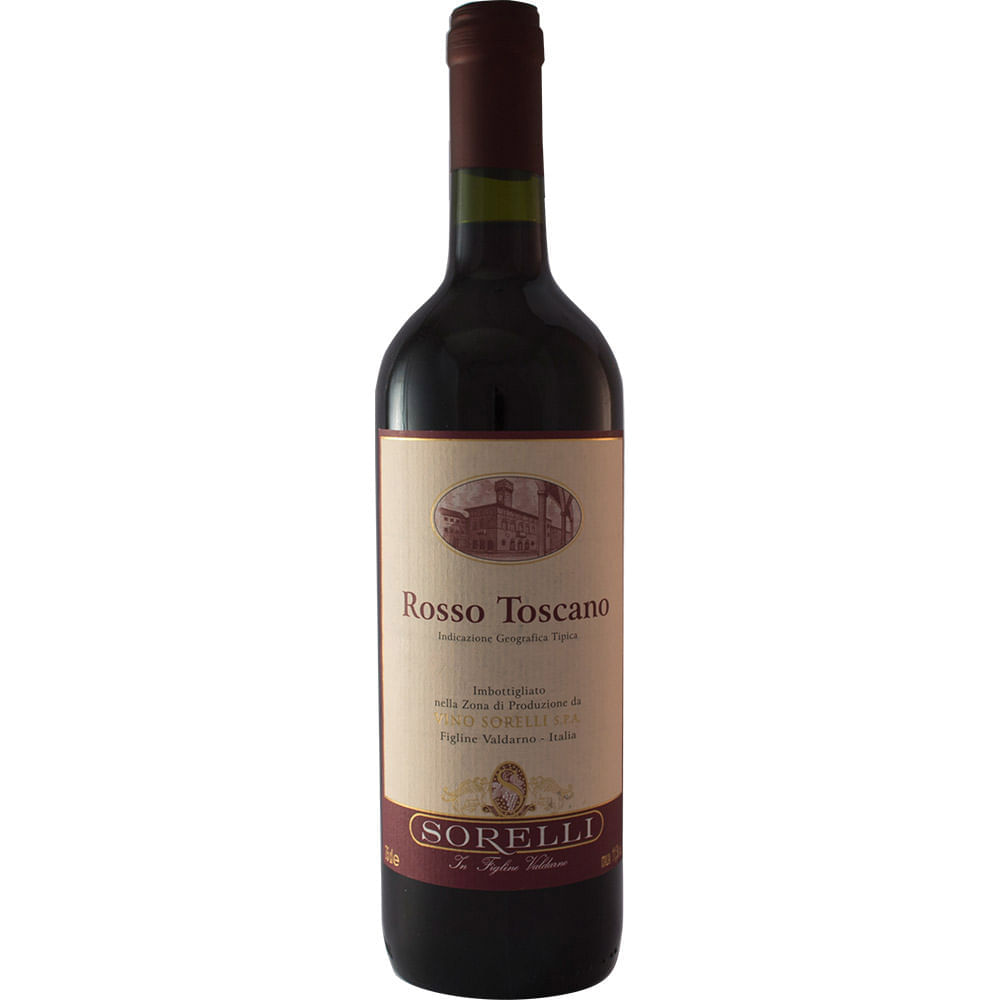 Vinho Italiano Sorelli Rosso Toscano Tinto 750ml