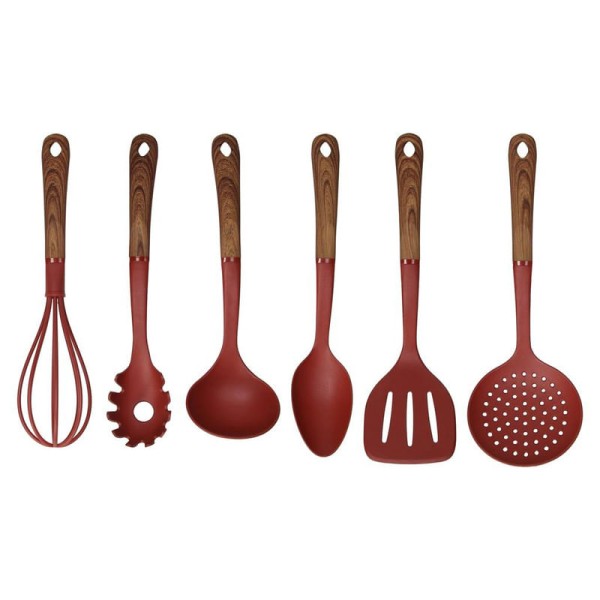 Encontraproduto.com.br - Conjunto de Utensílios Rustic Stone Tognane 6 Peças