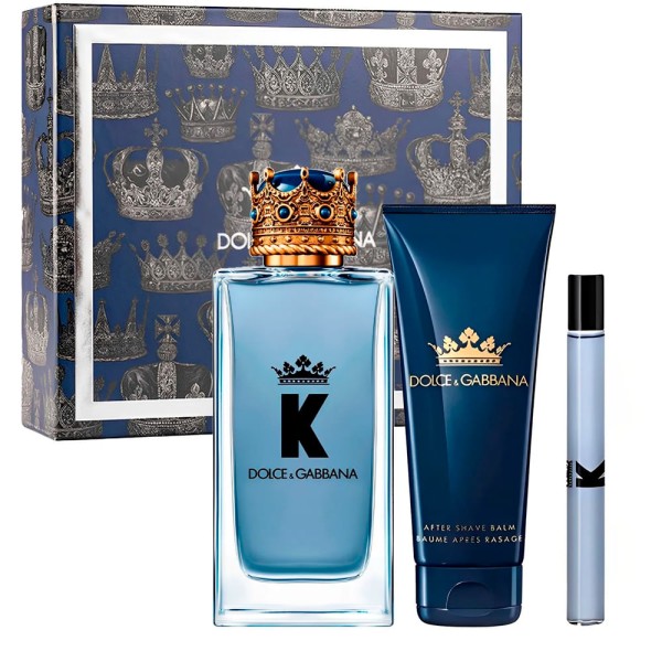 Encontraproduto.com.br - Dolce Gabbana k Kit Eau de Toillete 100ml + After Shave 850 + Travel Size 10ml - No Sleeve