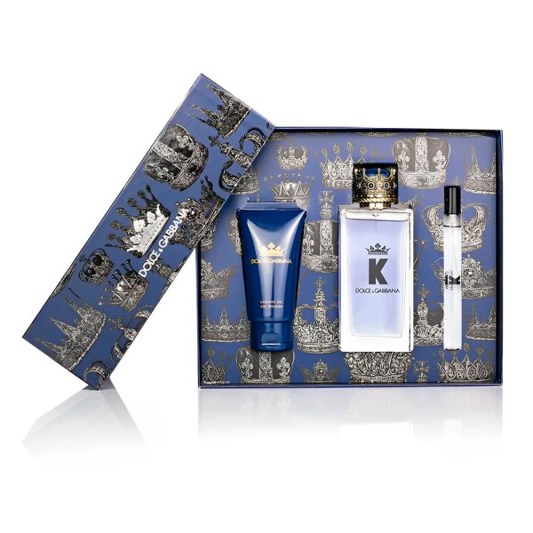 Encontraproduto.com.br - Dolce Gabbana k Kit Eau de Toillete 100ml + After Shave 850 + Travel Size 10ml - No Sleeve