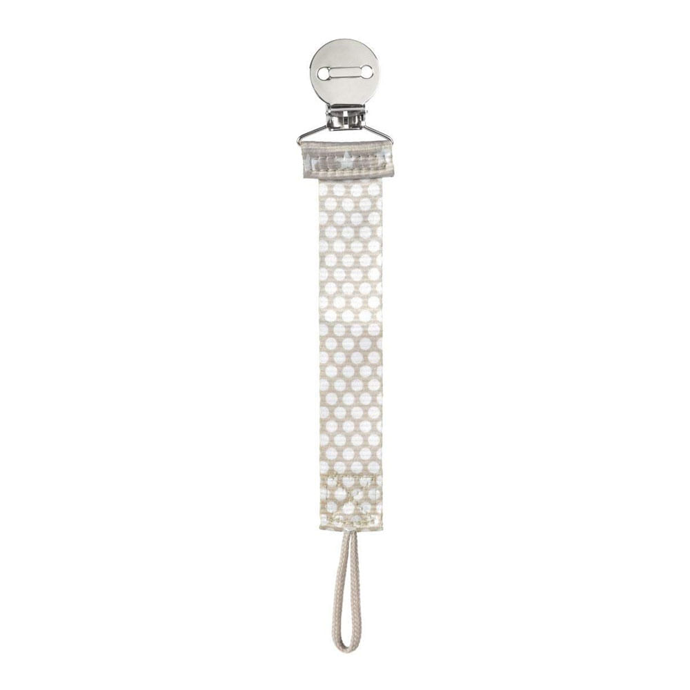 Prendedor De Chupeta Fashion Clip Chicco Branco