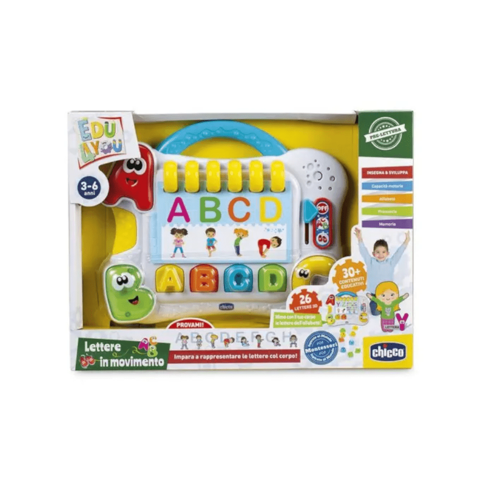 Brinquedo Letras em Movimento Chicco