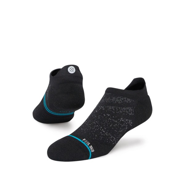 Meia Stance Run Light Tab Masculina - Preta