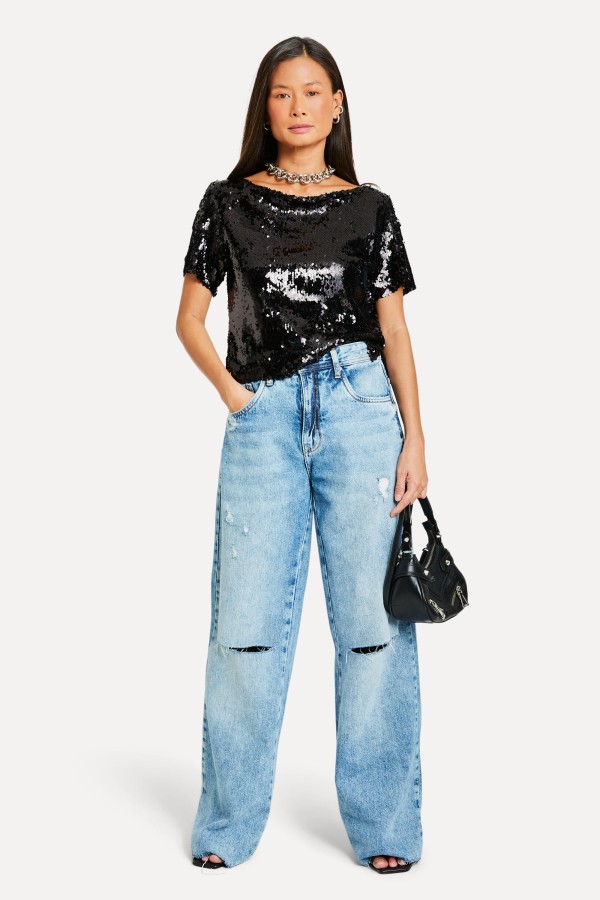 Encontraproduto.com.br - T-shirt Paete Cropped