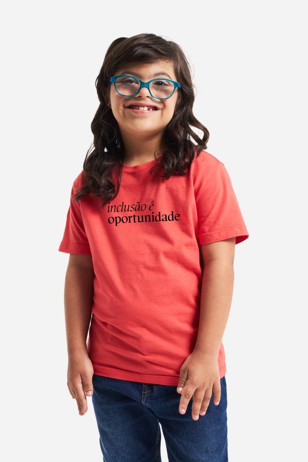 Camiseta Mini Inclusao E Oportunidade
