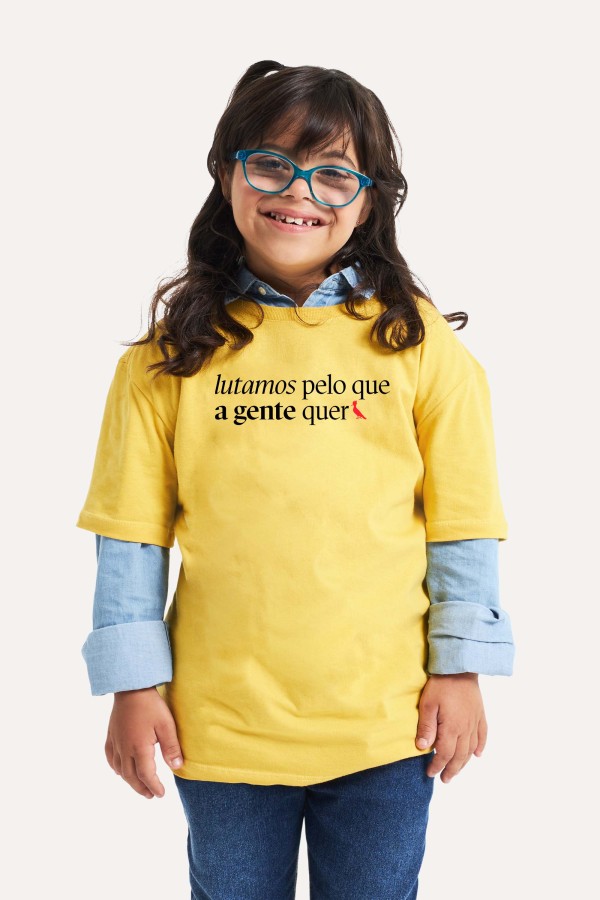 Camiseta Mini Serendipidade Lutamos