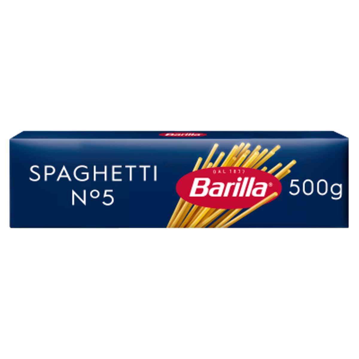 Encontraproduto.com.br - Macarrão Grano Duro Barilla Spaghetti N°5 Caixeta com 500g