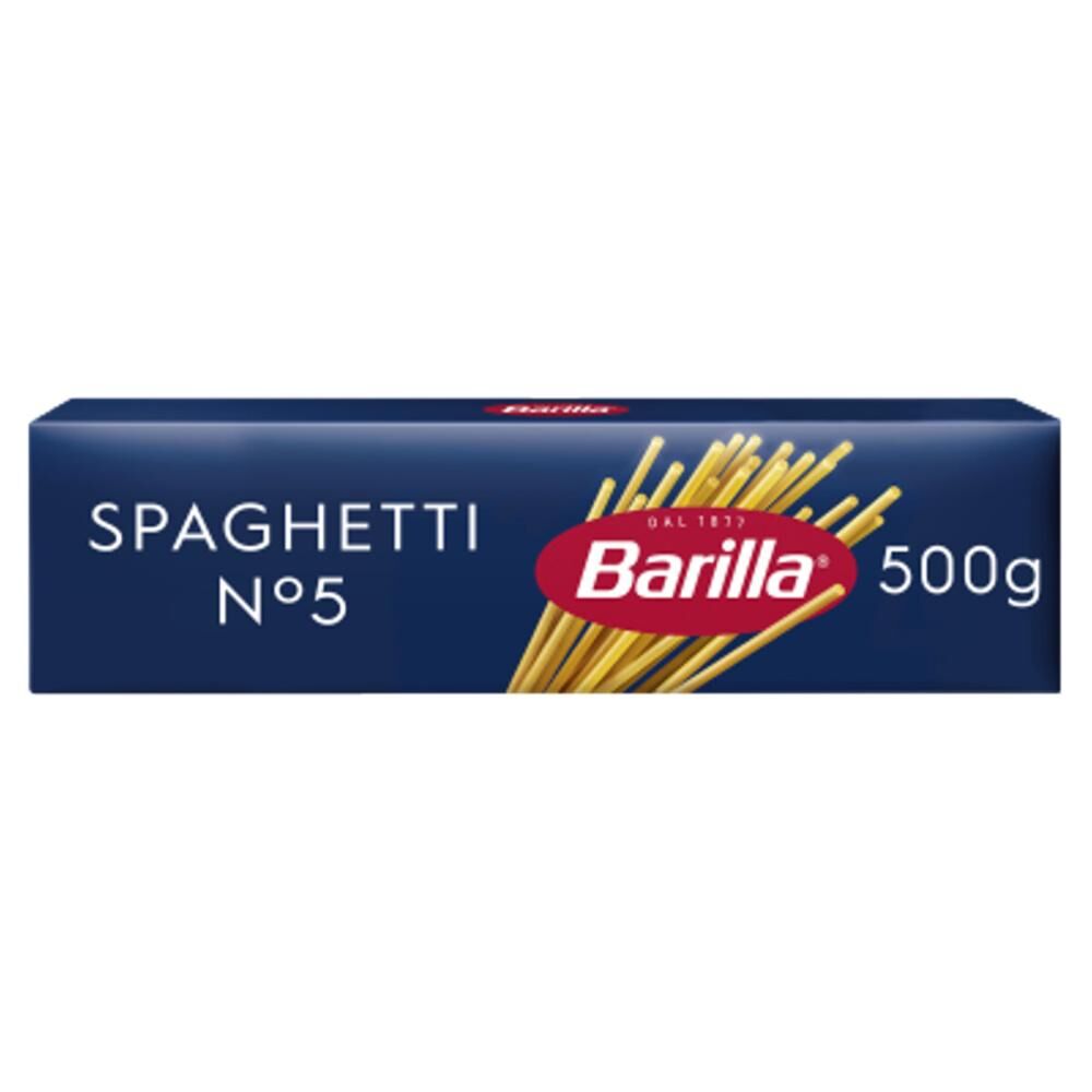 Encontraproduto.com.br - Macarrão Grano Duro Barilla Spaghetti N°5 Caixeta com 500g