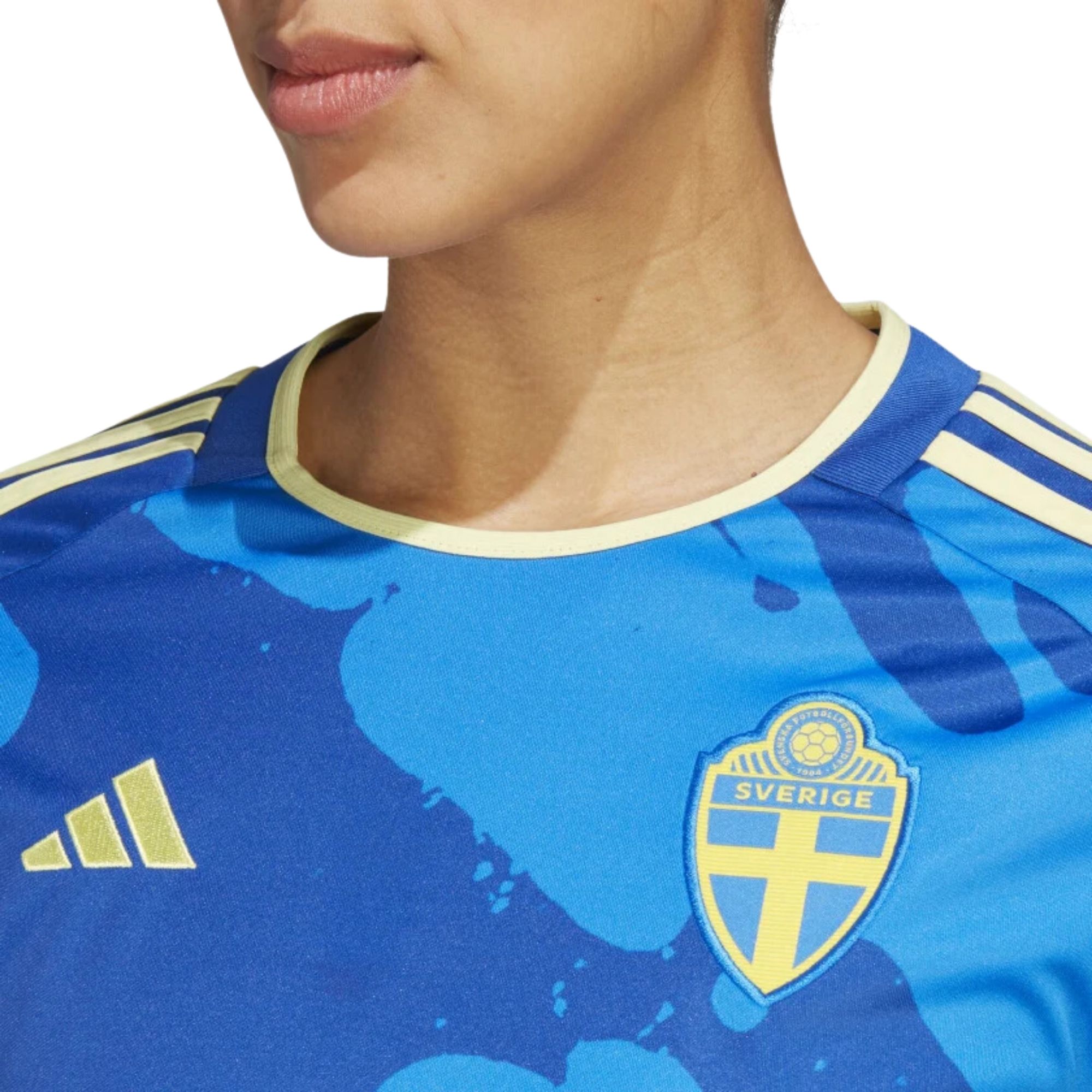 Camisa Suécia II 23 Adidas Feminina - Azul