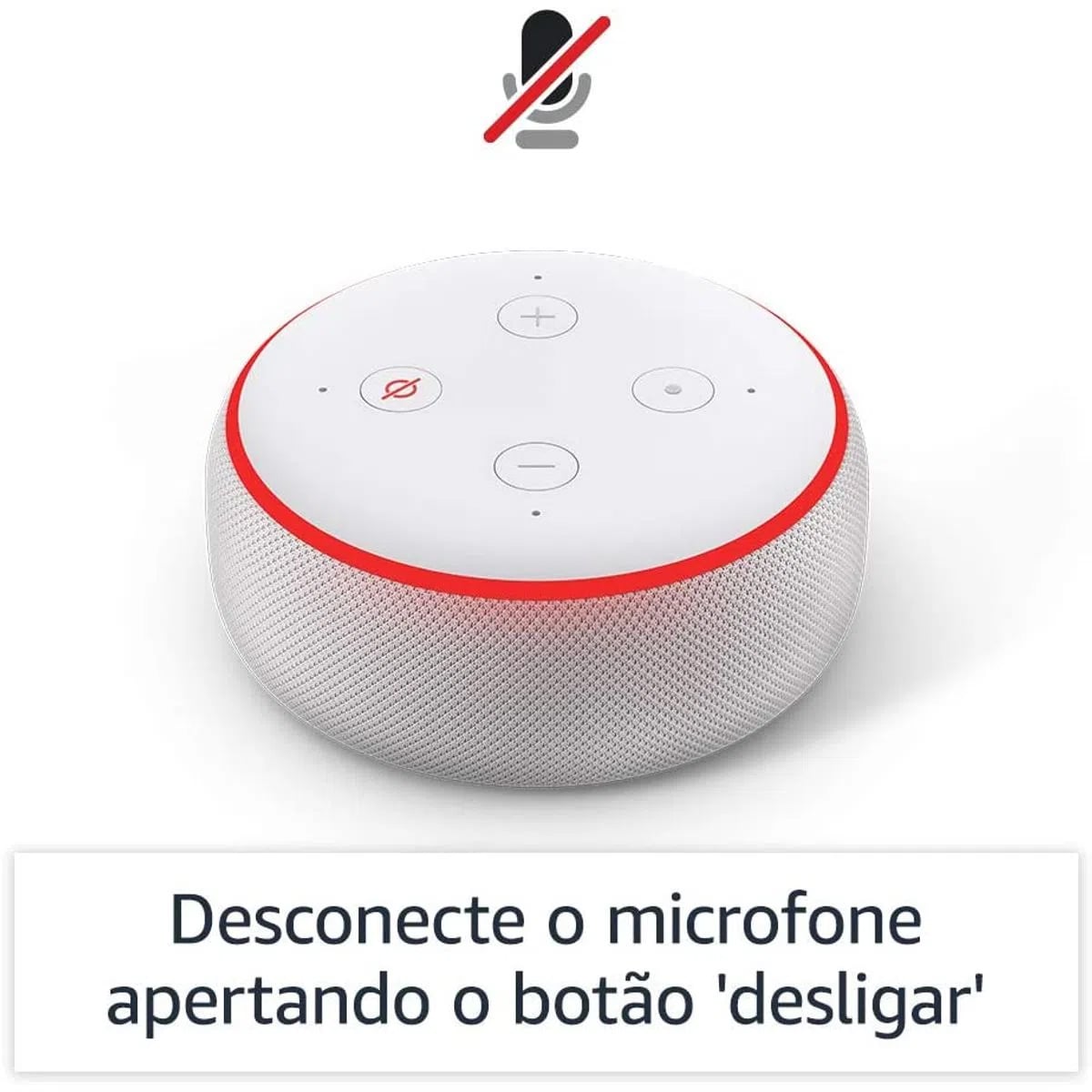 Encontraproduto.com.br - Echo Dot 3ª Geração Smart Speaker Amazon com Alexa