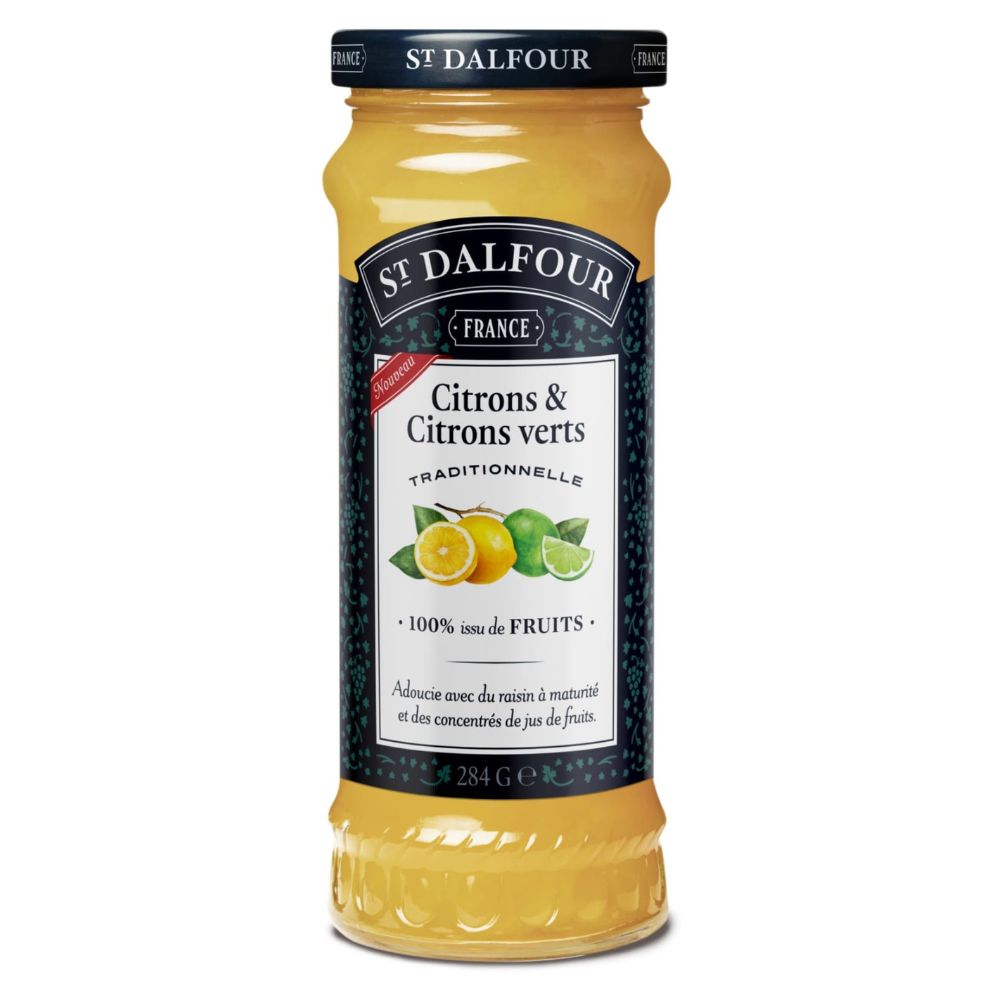 Encontraproduto.com.br - Geleia St Dalfour Citrons & Citrons Vert 284g