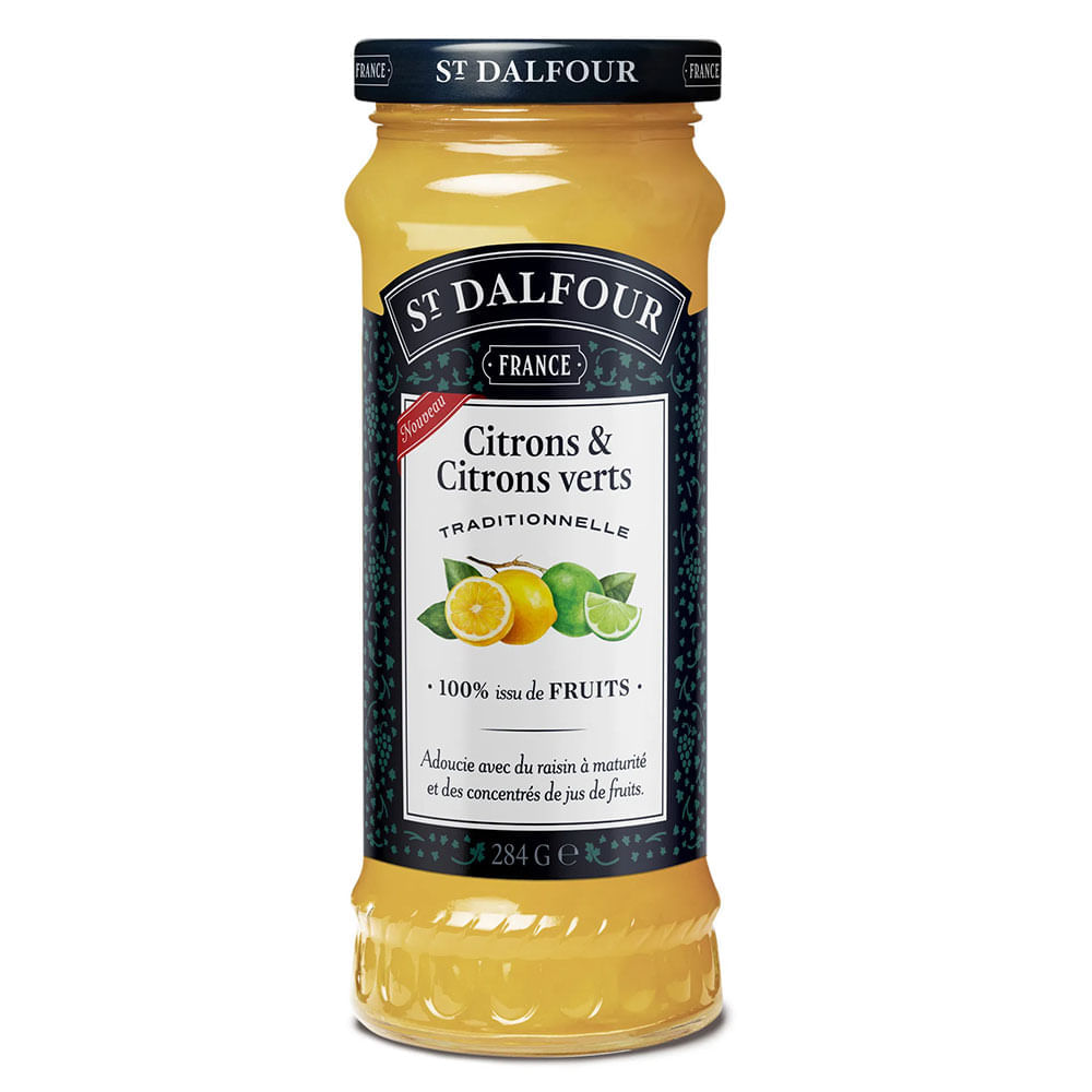 Encontraproduto.com.br - Geleia St Dalfour Citrons & Citrons Vert 284g
