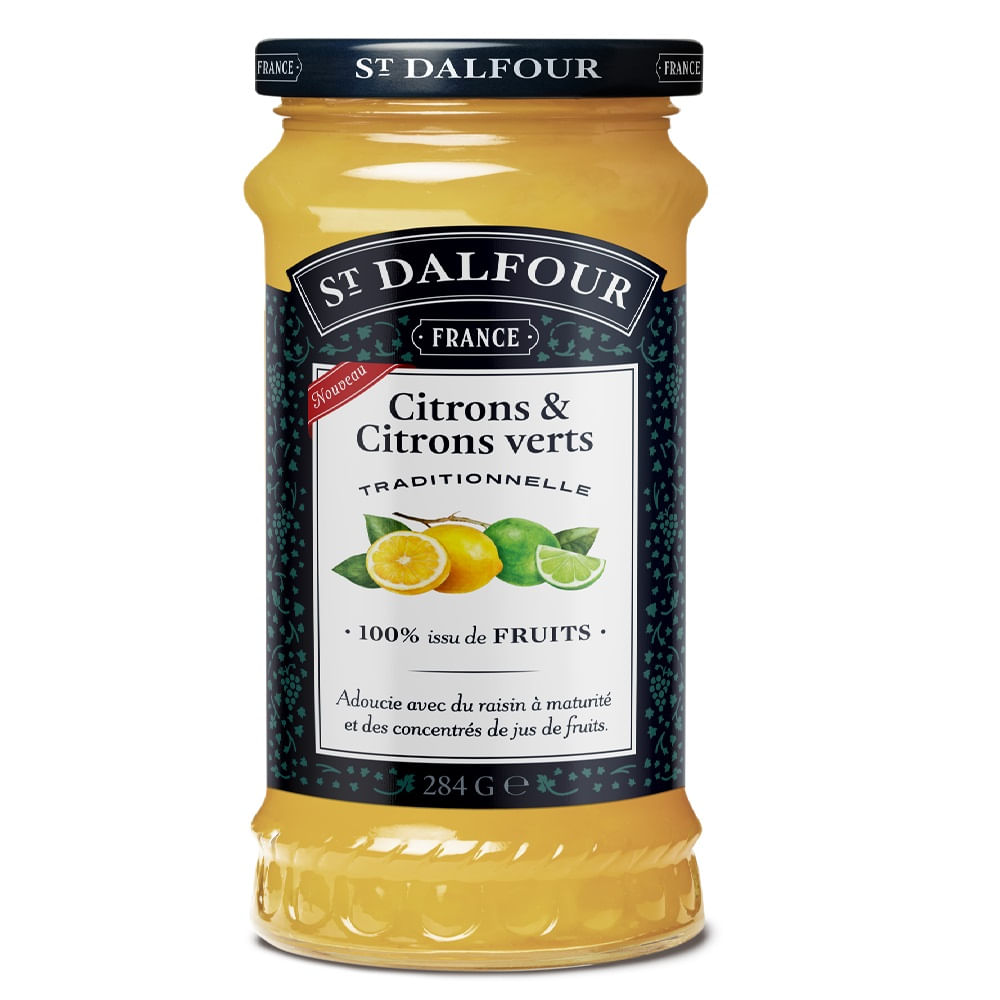 Encontraproduto.com.br - Geleia St Dalfour Citrons & Citrons Vert 284g