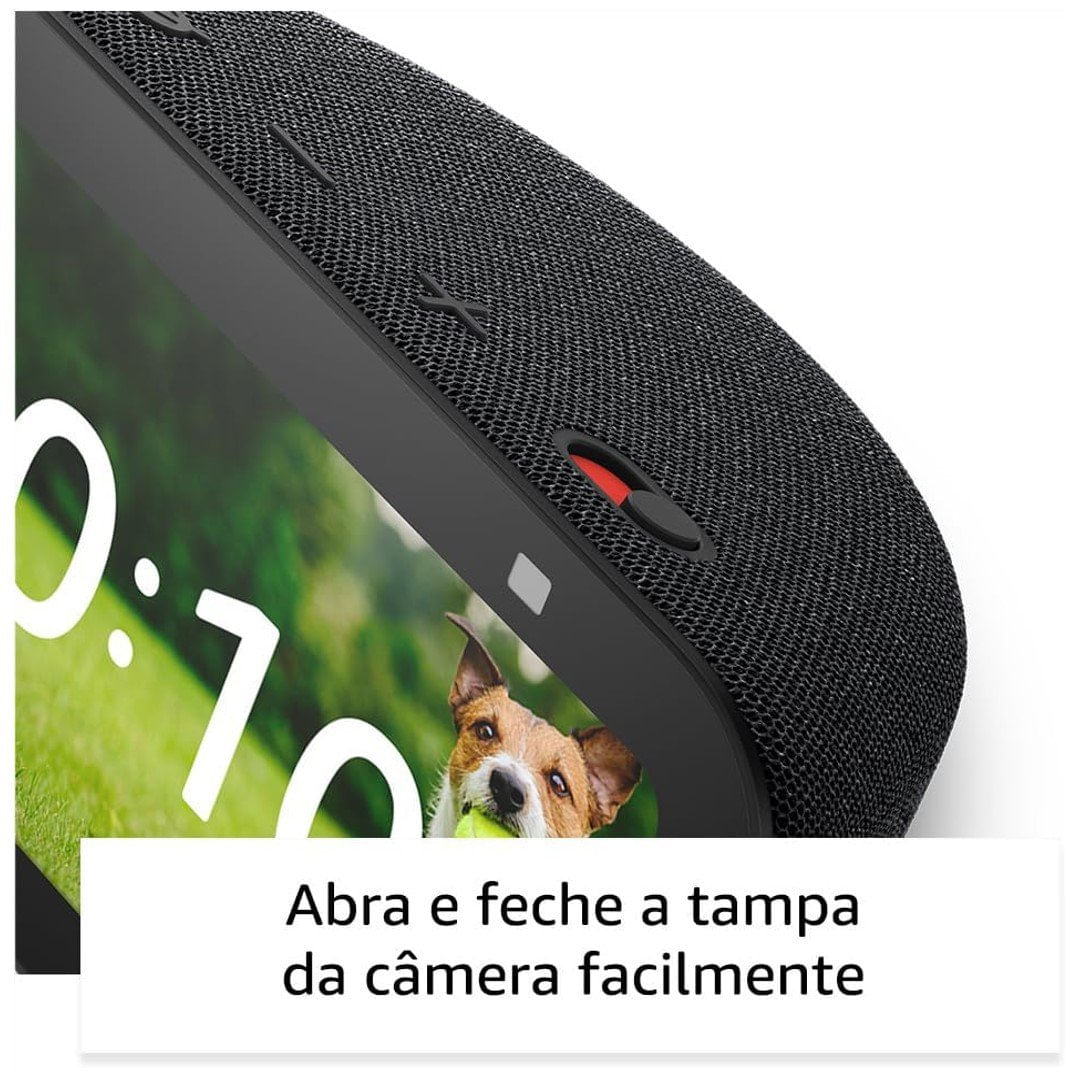 Encontraproduto.com.br - Amazon Echo Show 5, 3° Geração, Smart Speaker com Alexa, Preto