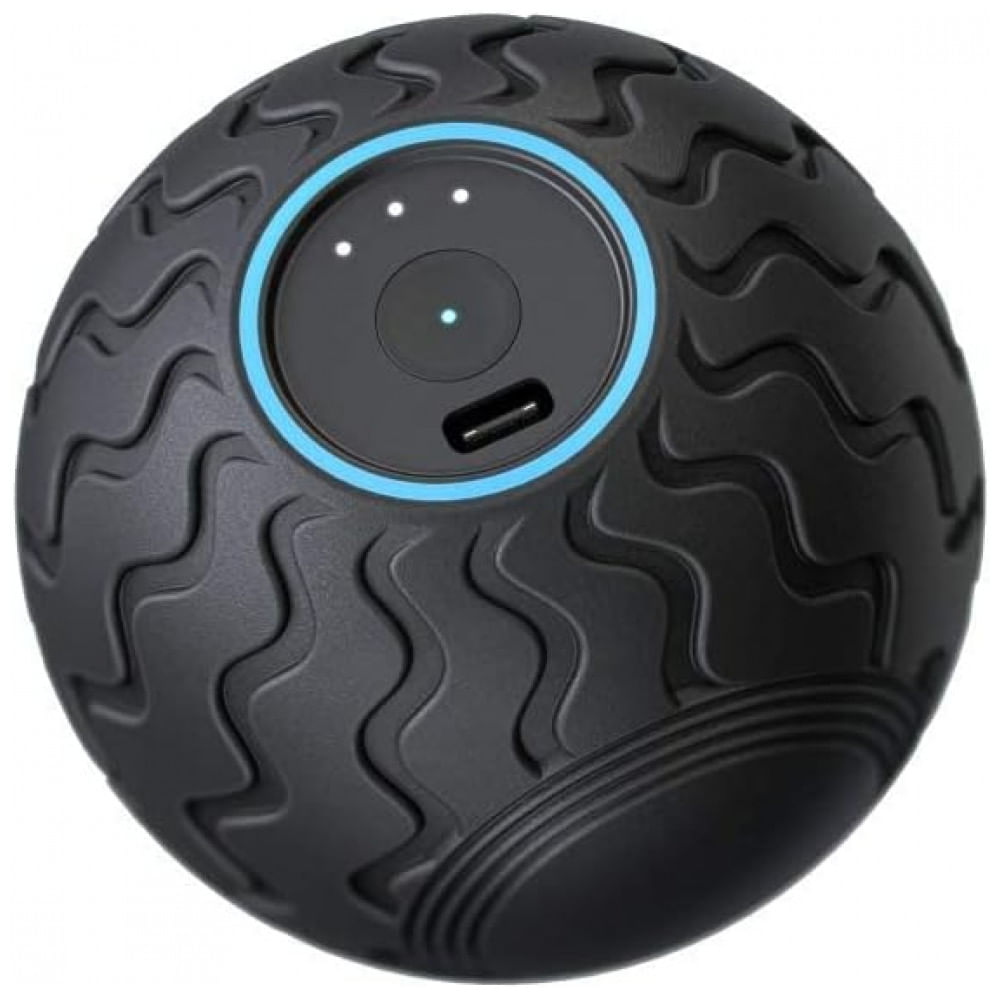 Massageador Bola Elétrica Profissional Sem Fio, THERAGUN, Preto