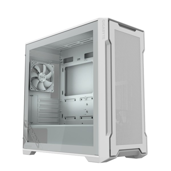 Gabinete Gamer C102 Glass ATX Lateral em Vidro Temperado GB-C102G Branco - Gigabyte