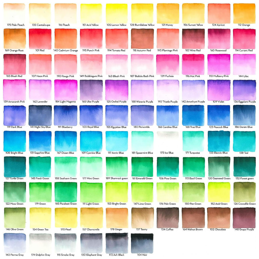 Encontraproduto.com.br - Kit Lápis de Cor Profissional em Bolsa 96 peças Tinta Aquarela, Arteza