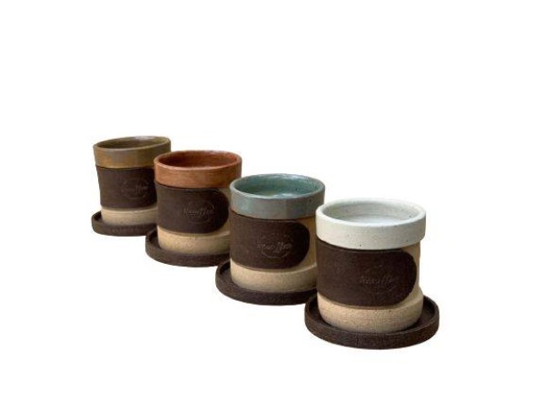 Encontraproduto.com.br - Conjunto de 4 Copinhos de Café Recoffee