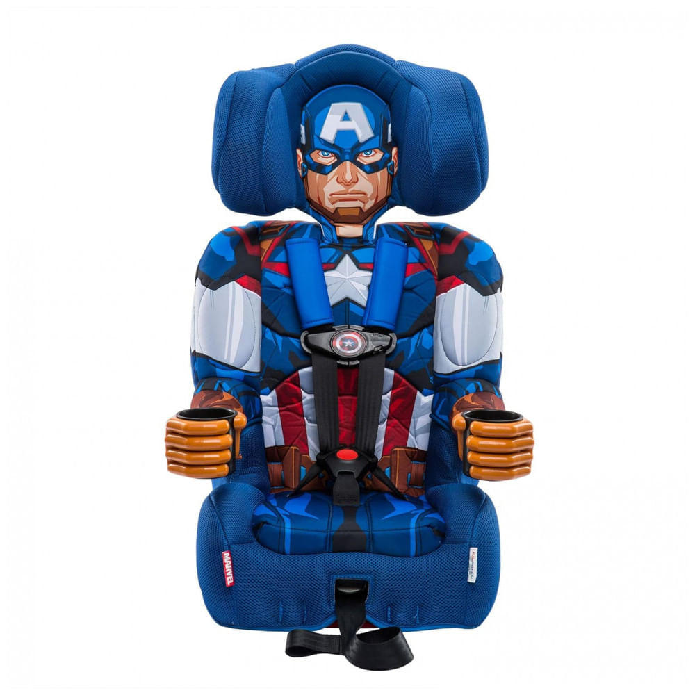 Encontraproduto.com.br - KidsEmbrace Bebê Conforto Assento com Base de 2 Estágios para 9 a 45 kg Capitão América