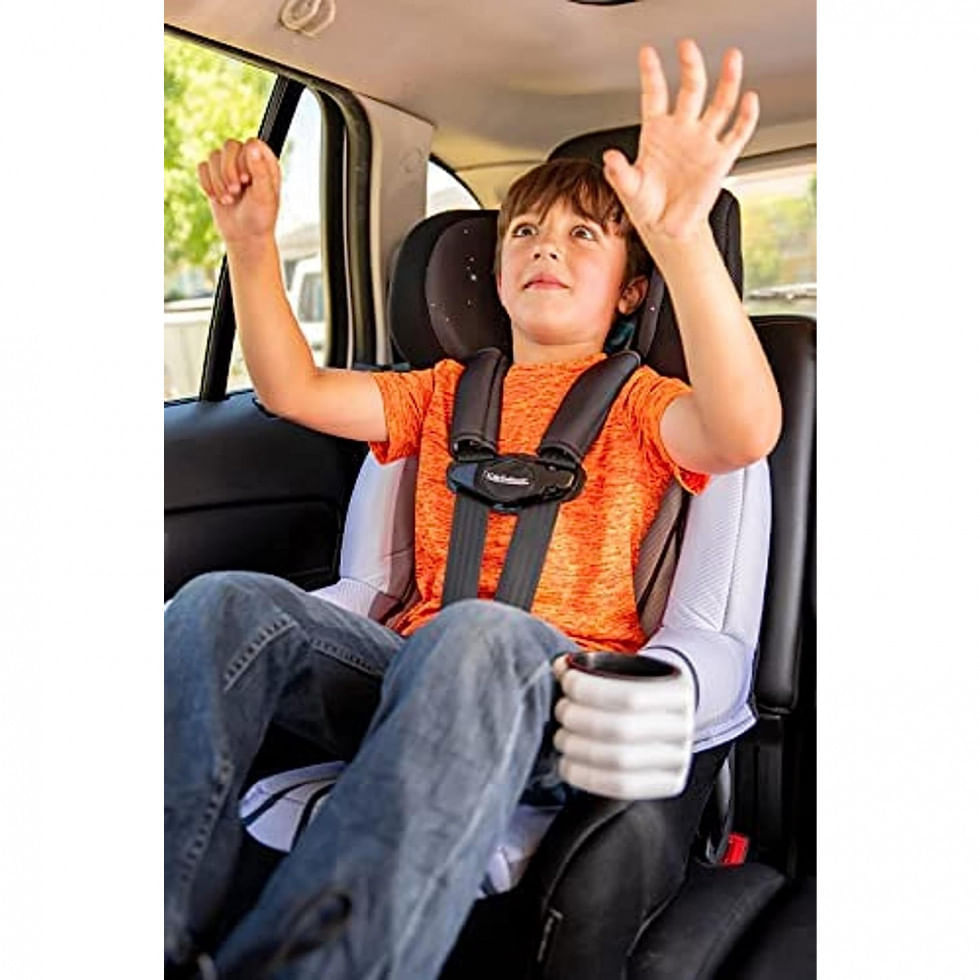 Encontraproduto.com.br - Assento Infantil 2 em 1 para Carro com Sinto Reforçado, Marvel Hulk, KIDSEMBRACE 3001HLK, Verde