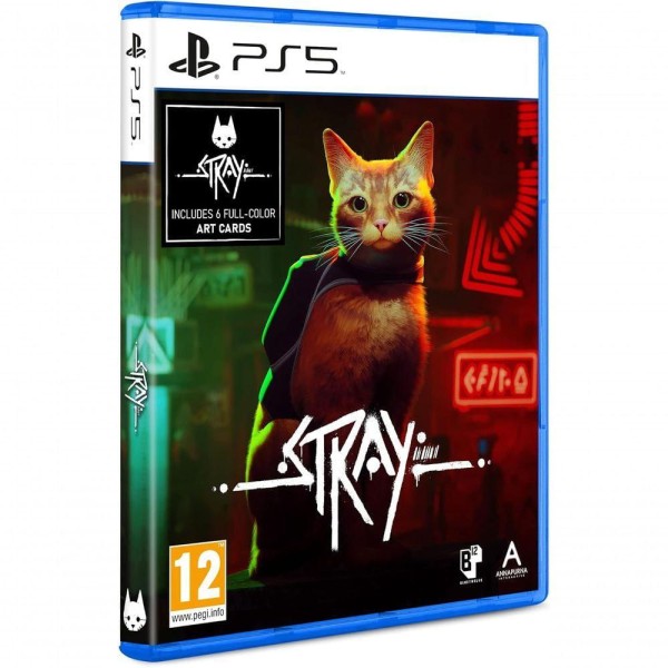 Encontraproduto.com.br - Stray (edição Física Com 6 Cards) - Ps5