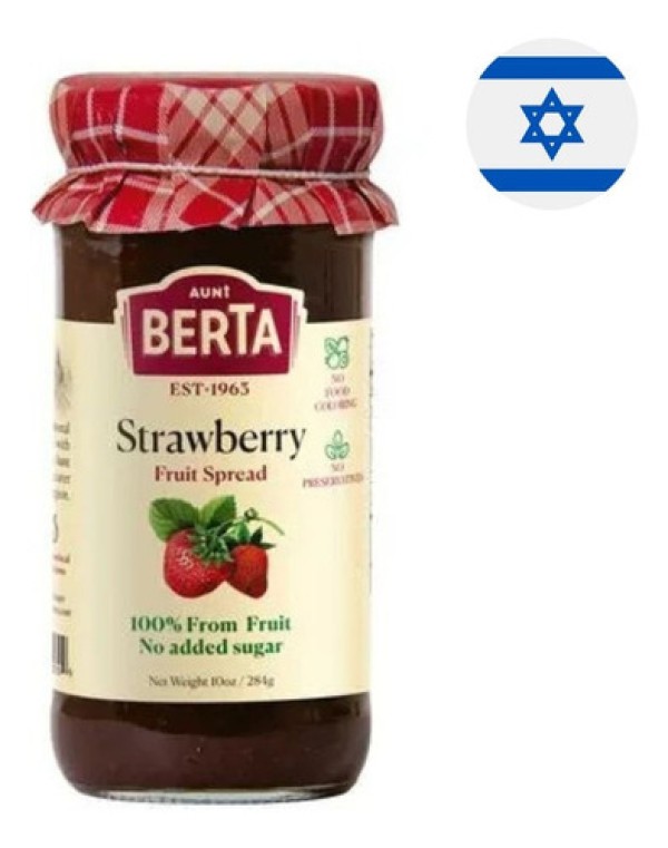 Encontraproduto.com.br - Geleia Israelense Frutas Vermelhas Sem Açúcar Aunt Berta 284 G